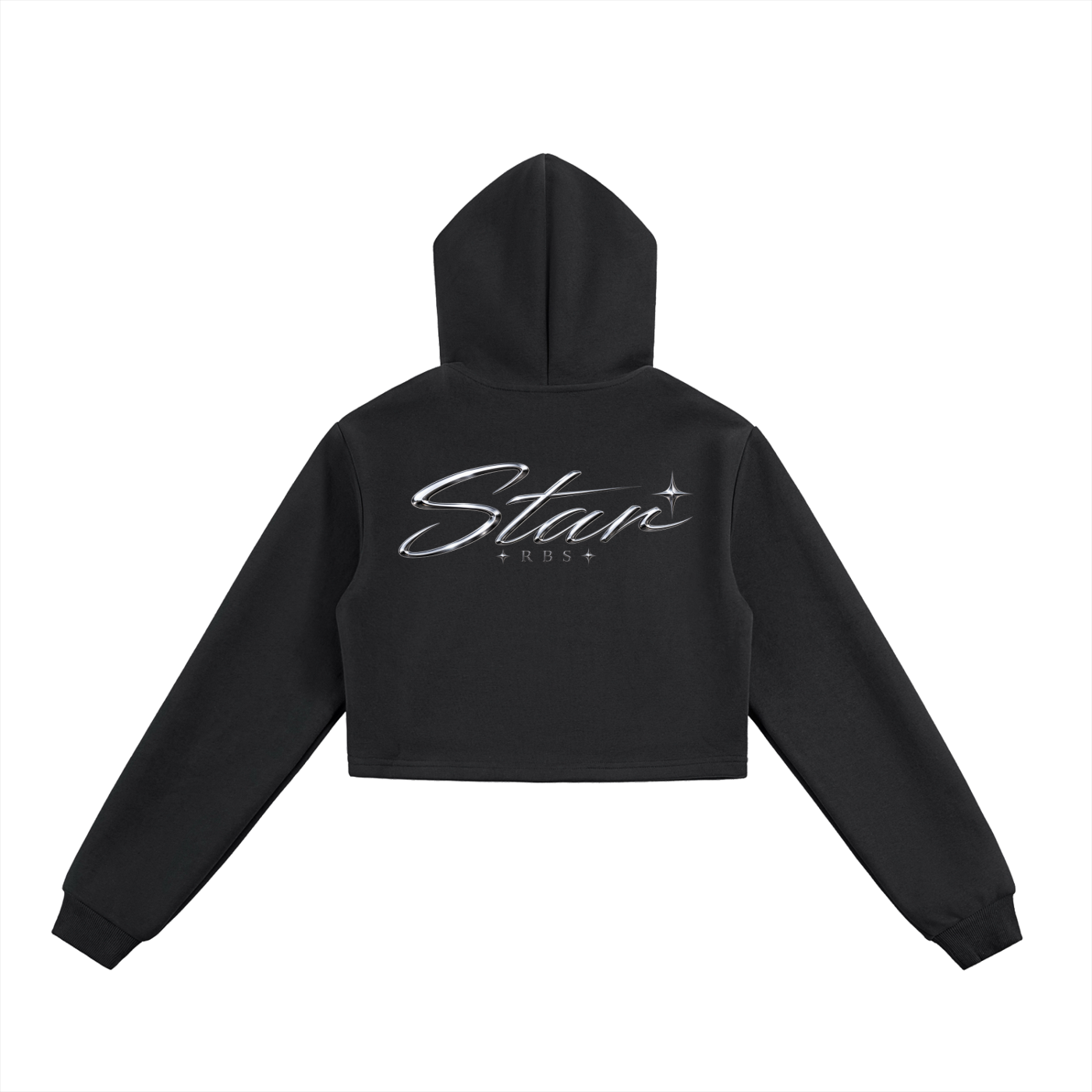 Stargirl Cropped Zip-Up Hoodie