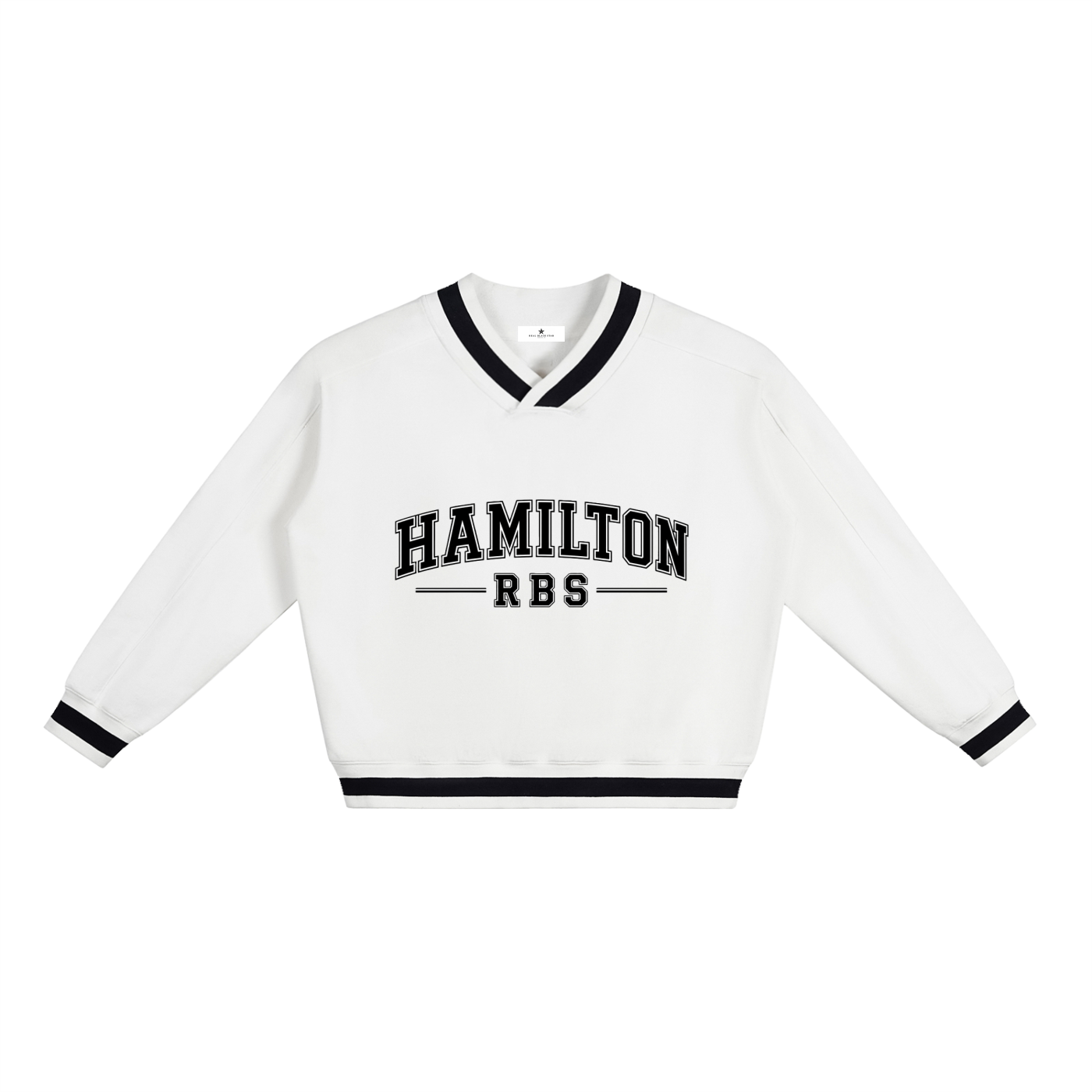 RBS V-Neck Boxy Sweatshirt
