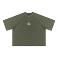 SupaStar Mineral Wash Boxy Waffle Tee