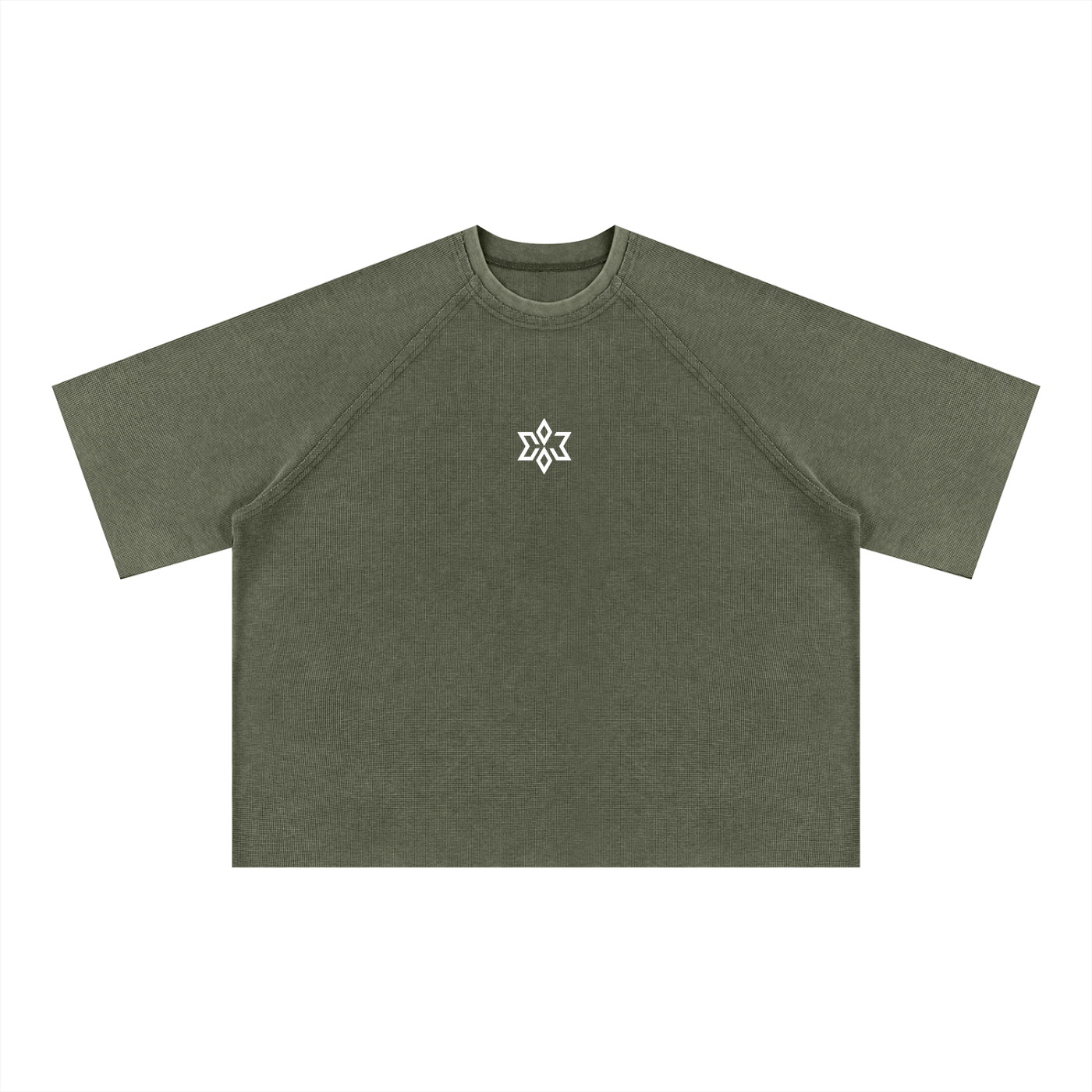 SupaStar Mineral Wash Boxy Waffle Tee