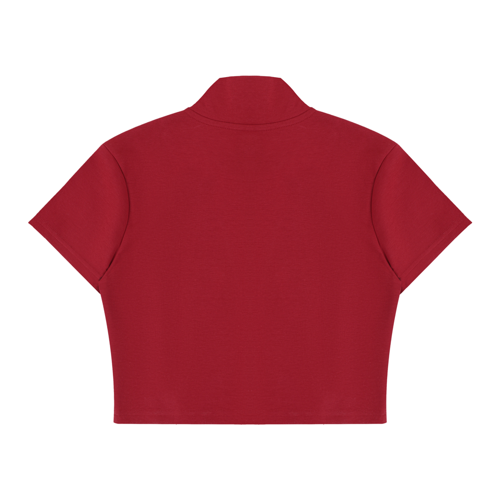 StarGirl Cropped Full Zip Tee