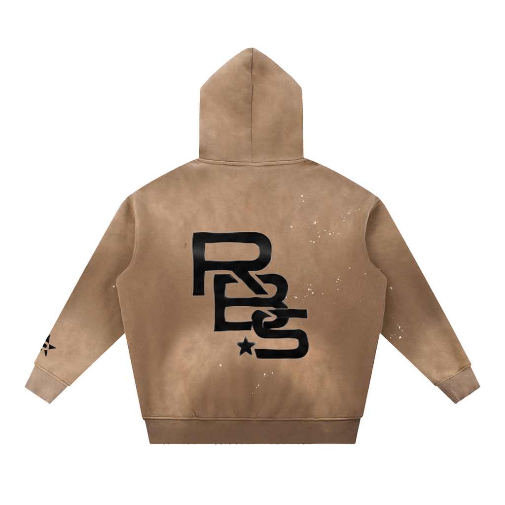 RBS Frayed Fleece Hoodie