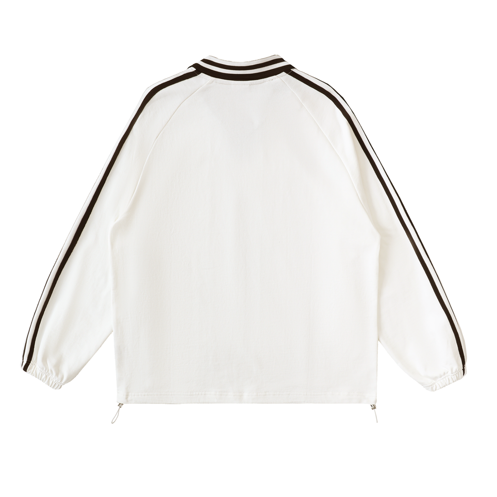 STAR Contrast Collar Sweatshirt