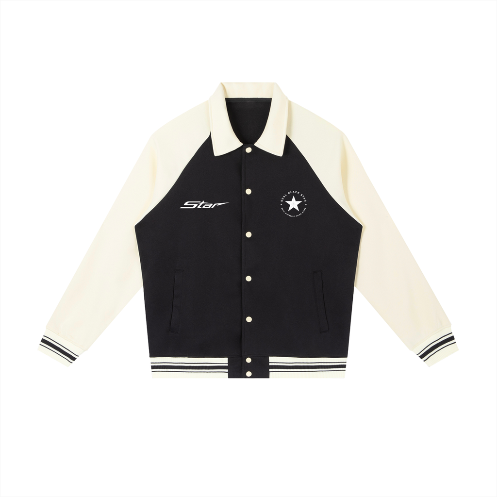 SupaStar Raglan Sleeve Baseball Jacket