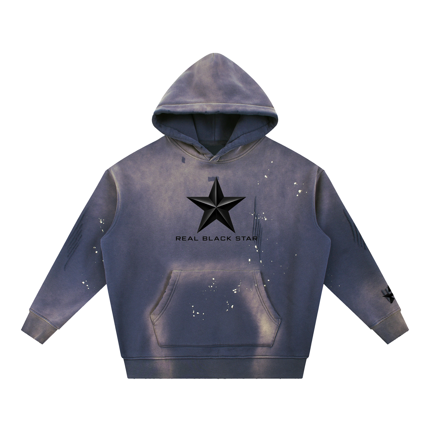 RBS Frayed Fleece Hoodie