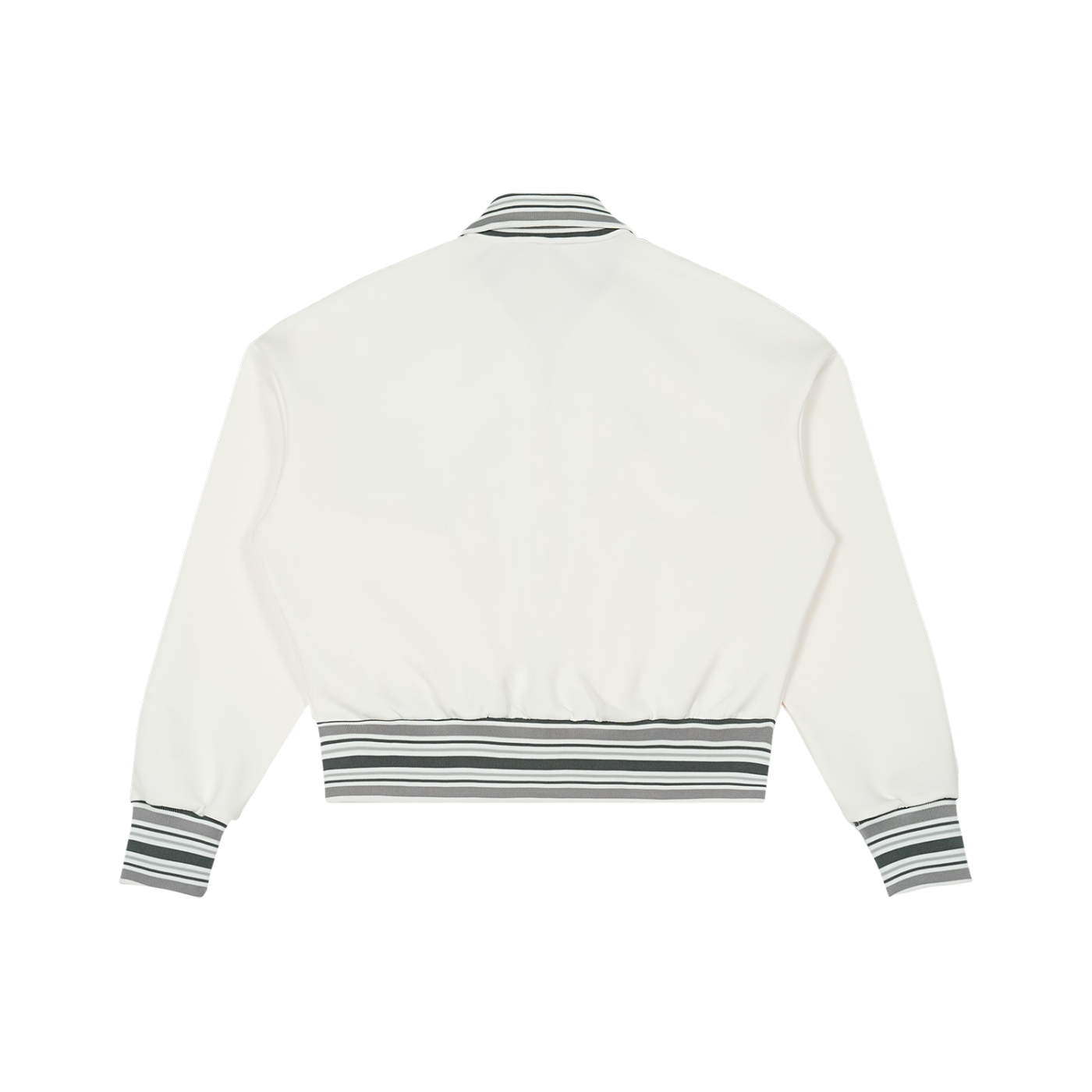 SupaStar Striped Rib Collar Zip Jacket