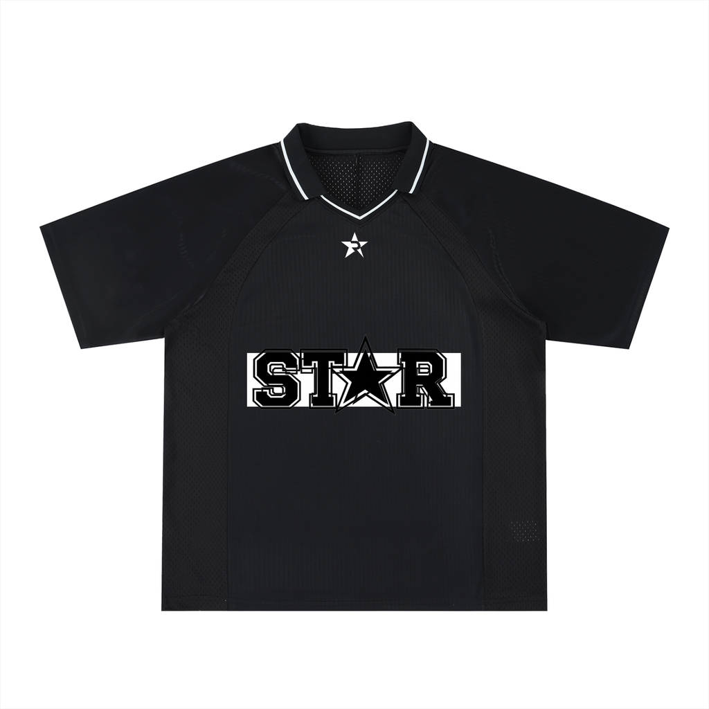 Star V-Neck Soccer Jersey