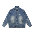 SupaStar Wash Zip Up Denim Jacket