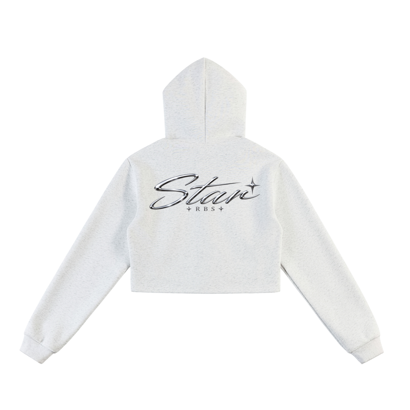 Stargirl Cropped Zip-Up Hoodie