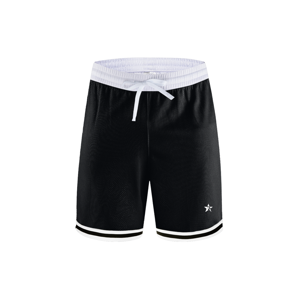 RBS Stripe Trim Basketball Shorts