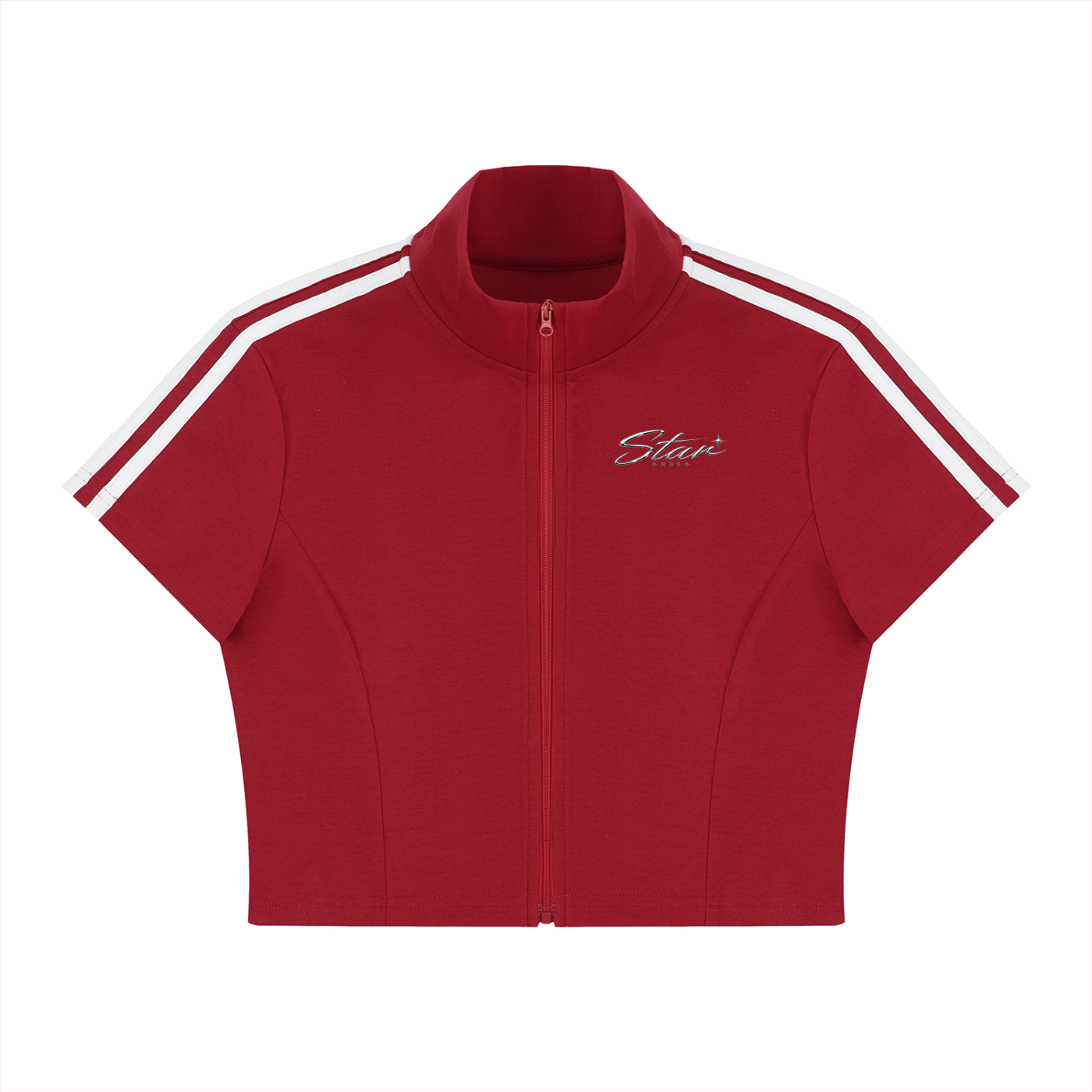 StarGirl Cropped Full Zip Tee