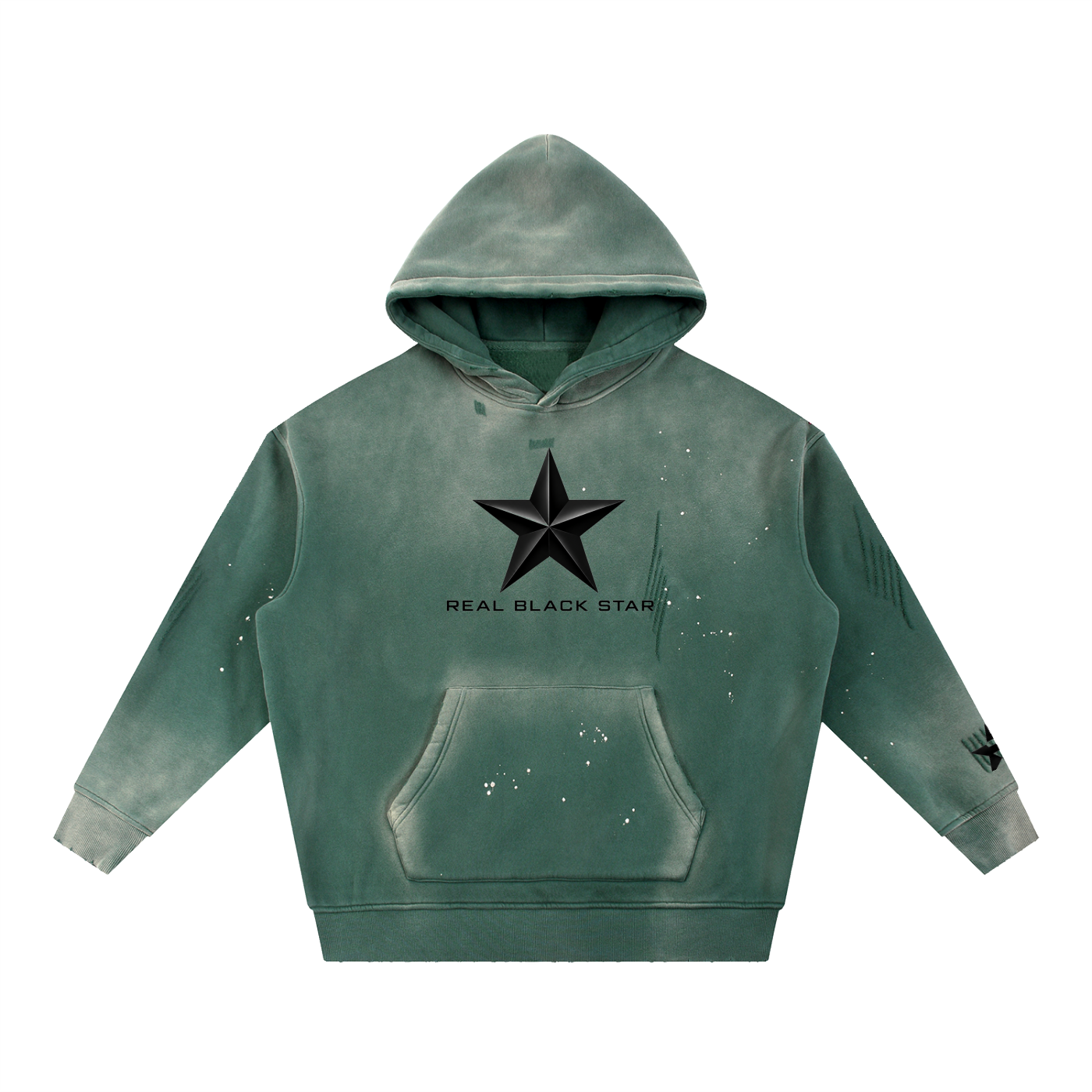 RBS Frayed Fleece Hoodie