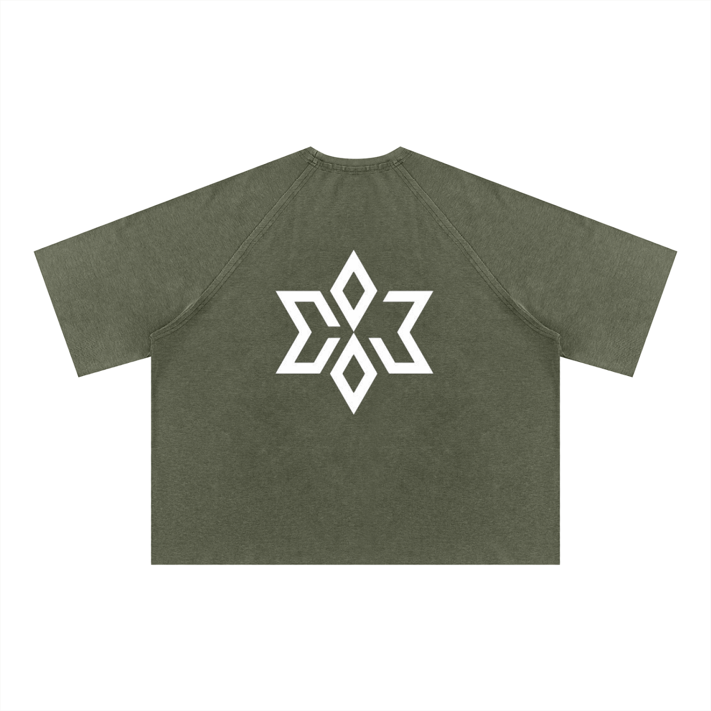 SupaStar Mineral Wash Boxy Waffle Tee