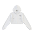 Stargirl Cropped Zip-Up Hoodie