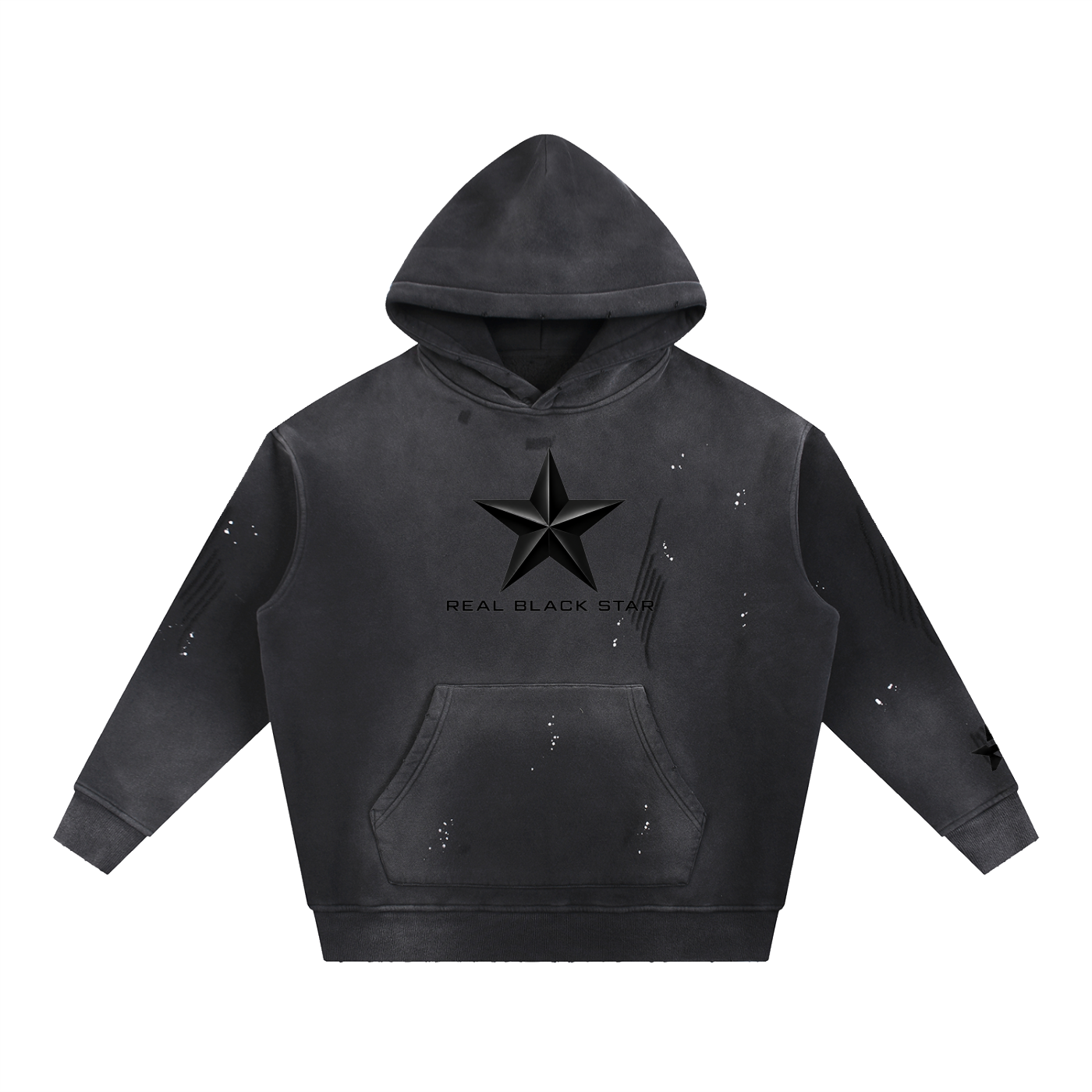 RBS Frayed Fleece Hoodie