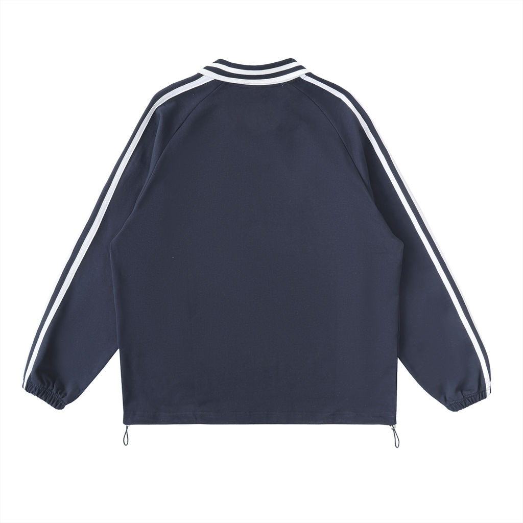 STAR Contrast Collar Sweatshirt