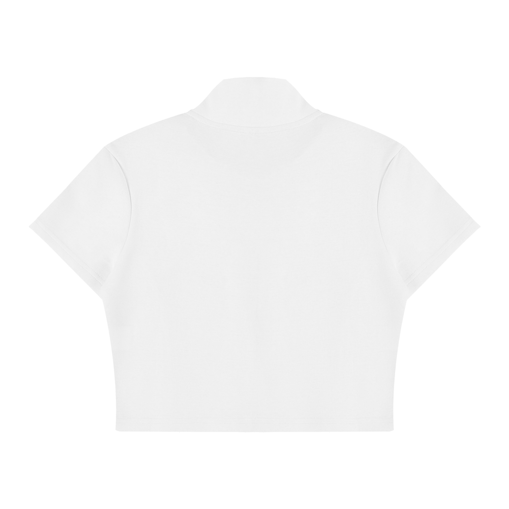 StarGirl Cropped Full Zip Tee